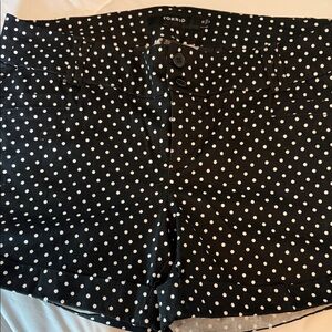 Torrid High Waist Polka Dot Shorts